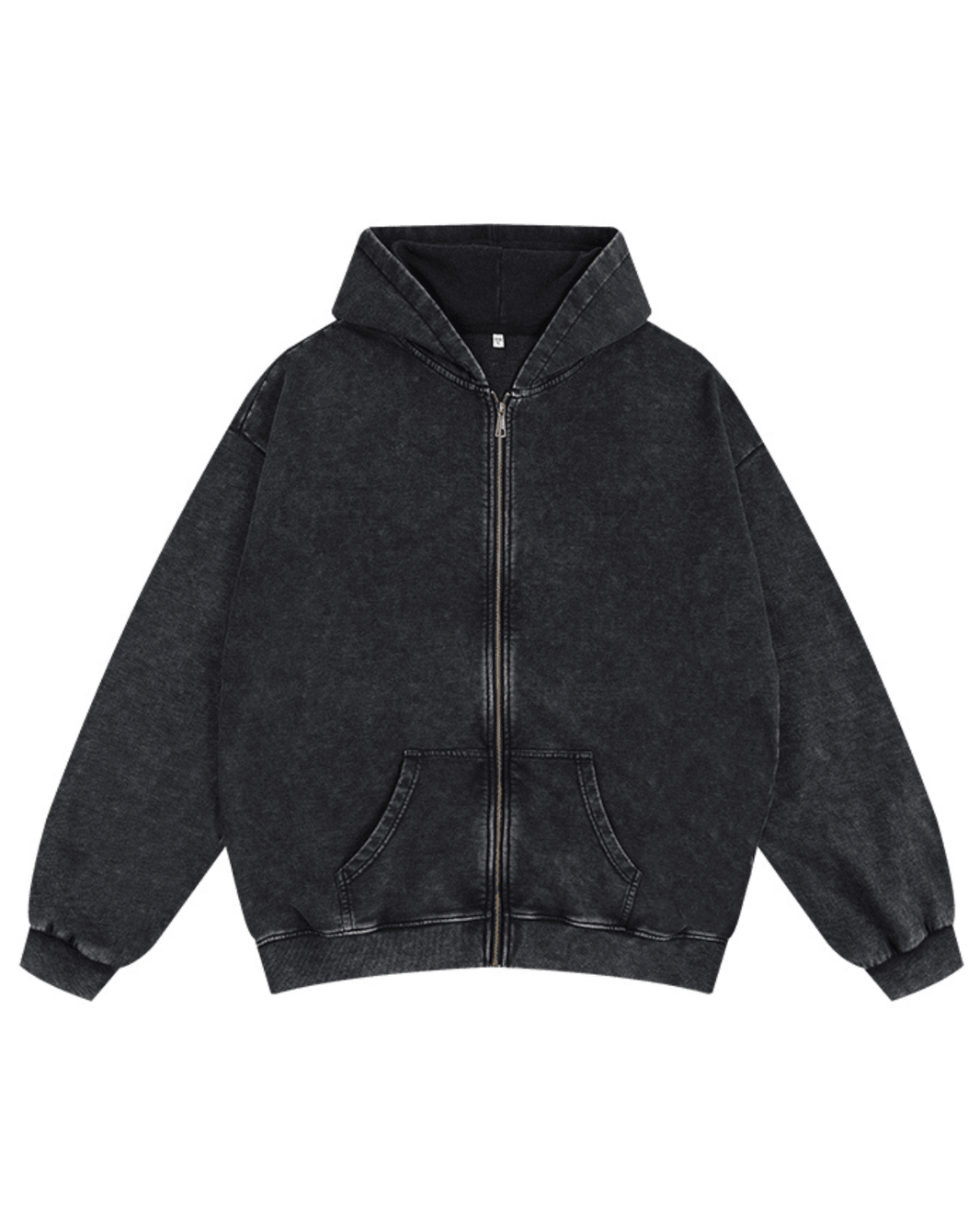 Bluza z kapturem Washed Zipper - Ironfit PL