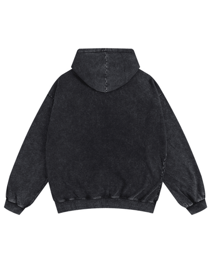 Bluza z kapturem Washed Zipper - Ironfit PL