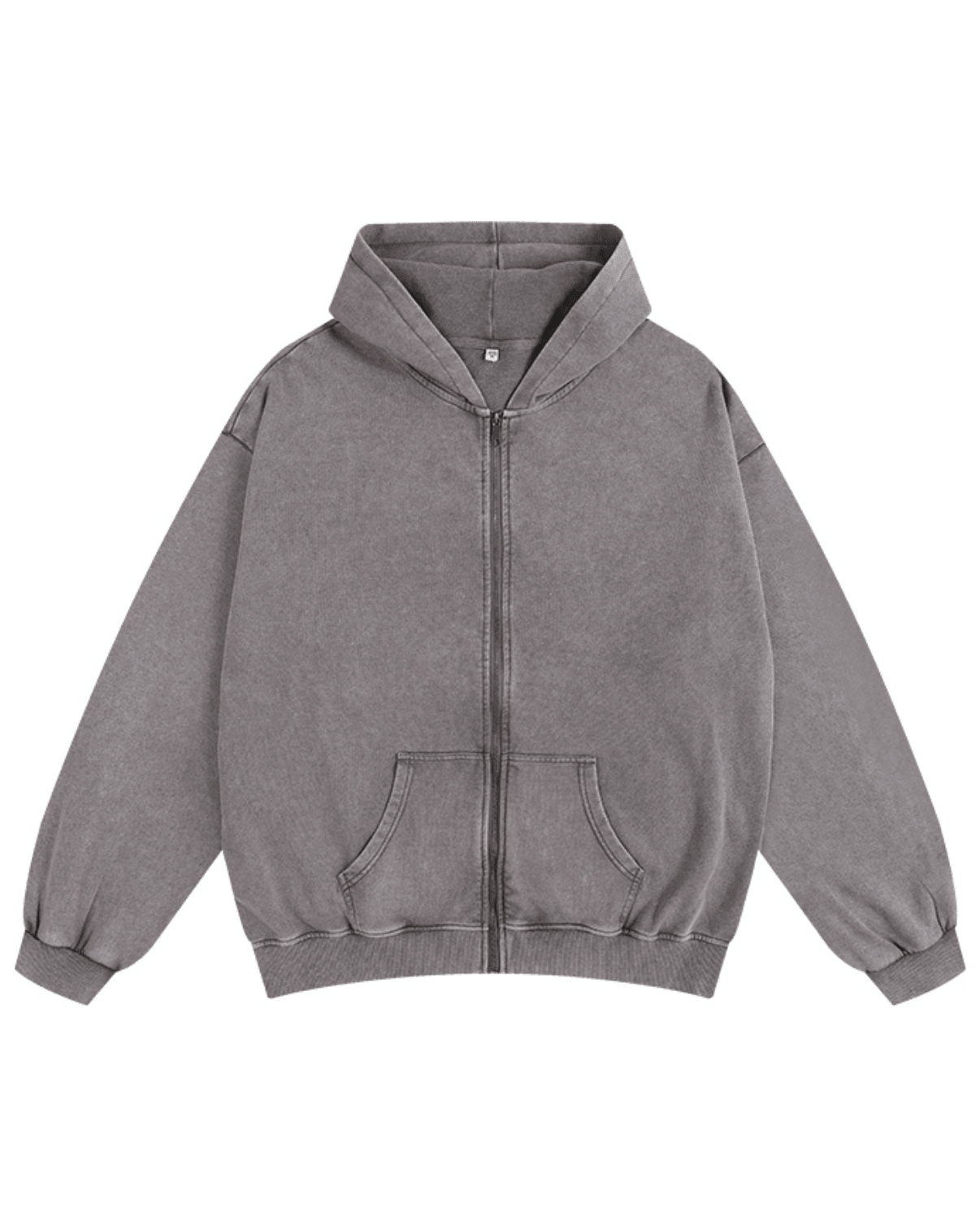 Bluza z kapturem Washed Zipper - Ironfit PL