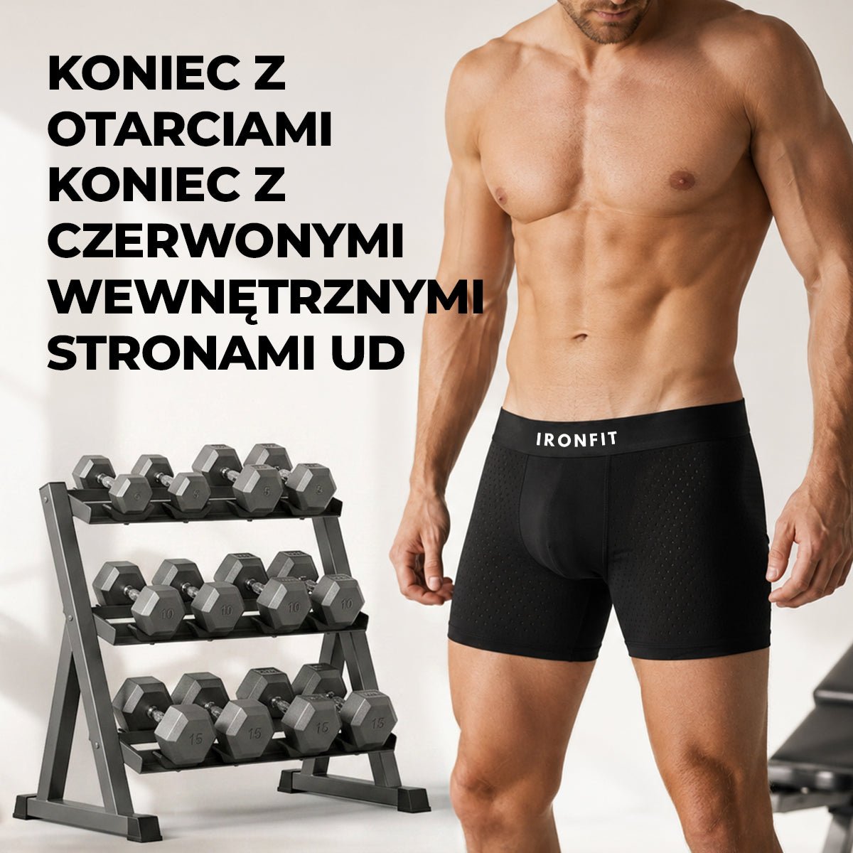 Bokserki sportowe Ironfit Quick - Dry - Ironfit PL