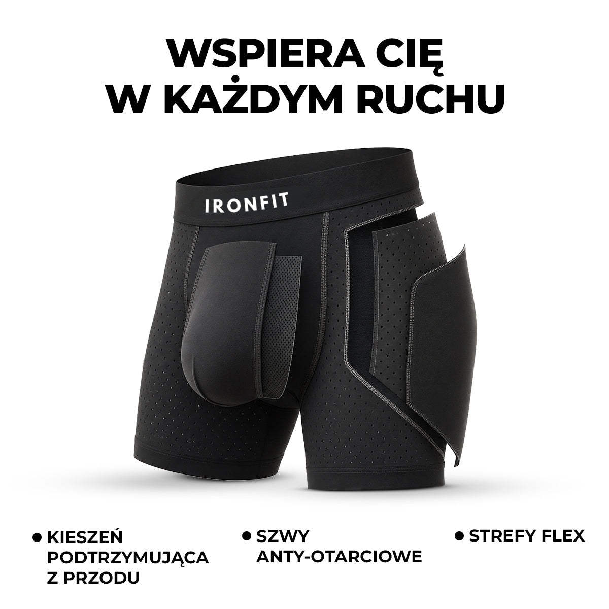 Bokserki sportowe Ironfit Quick - Dry - Ironfit PL