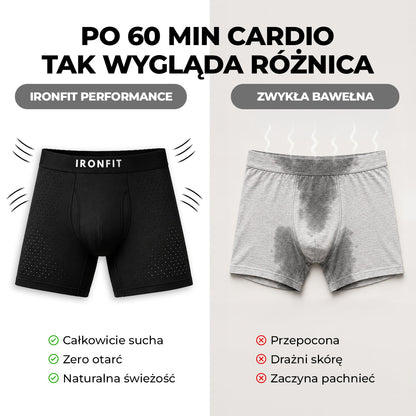 Bokserki sportowe Ironfit Quick - Dry - Ironfit PL
