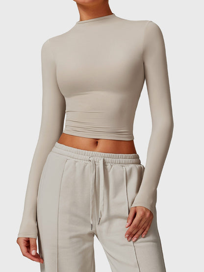 Crop Top z golfem Ironfit Turtle Neck - Ironfit PL