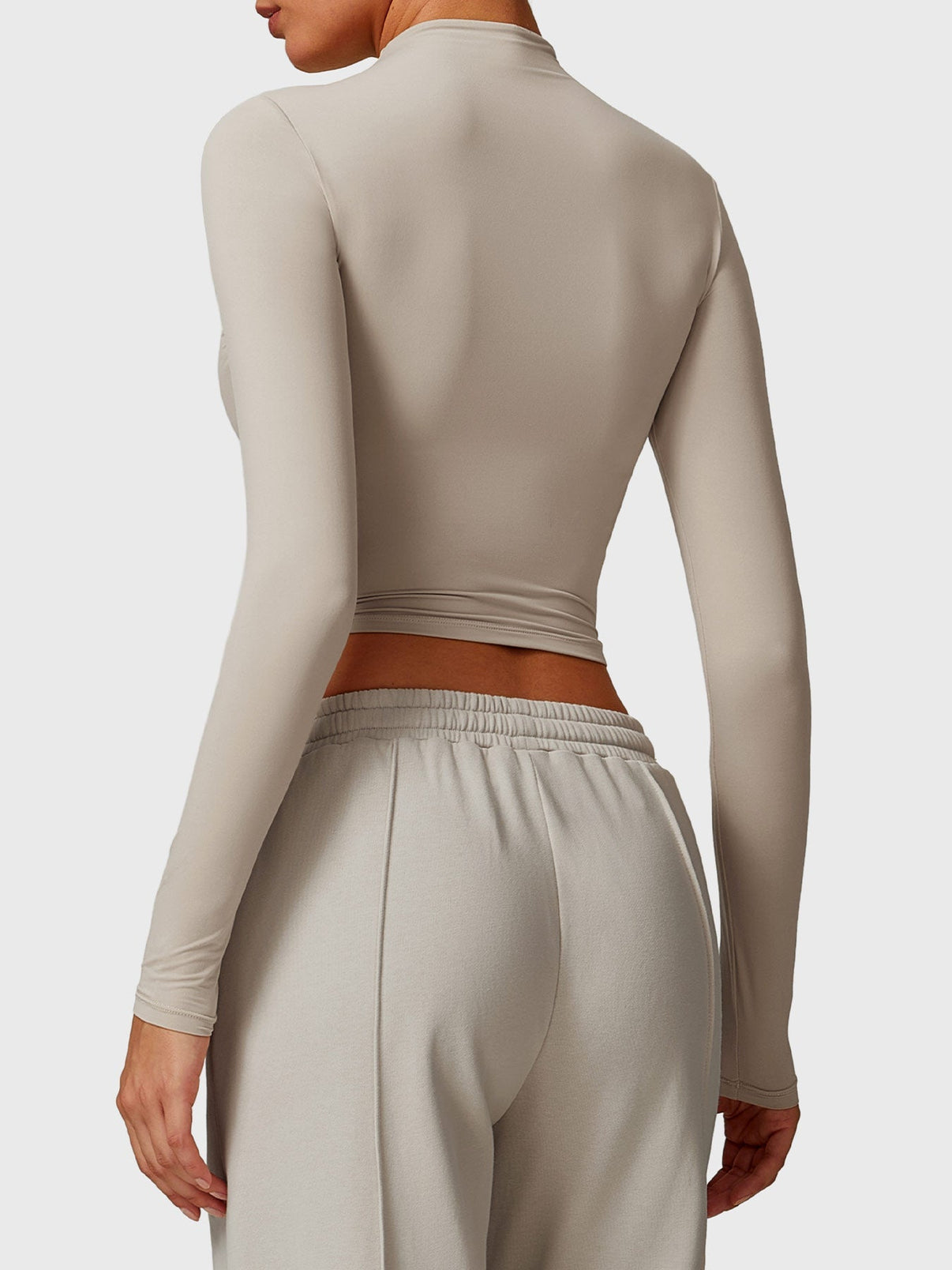 Crop Top z golfem Ironfit Turtle Neck - Ironfit PL
