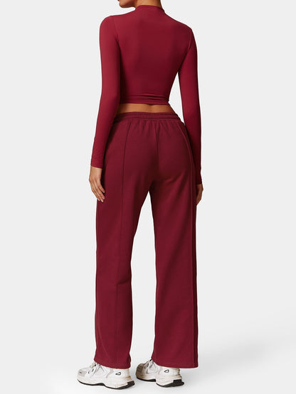 Crop Top z golfem Ironfit Turtle Neck - Ironfit PL