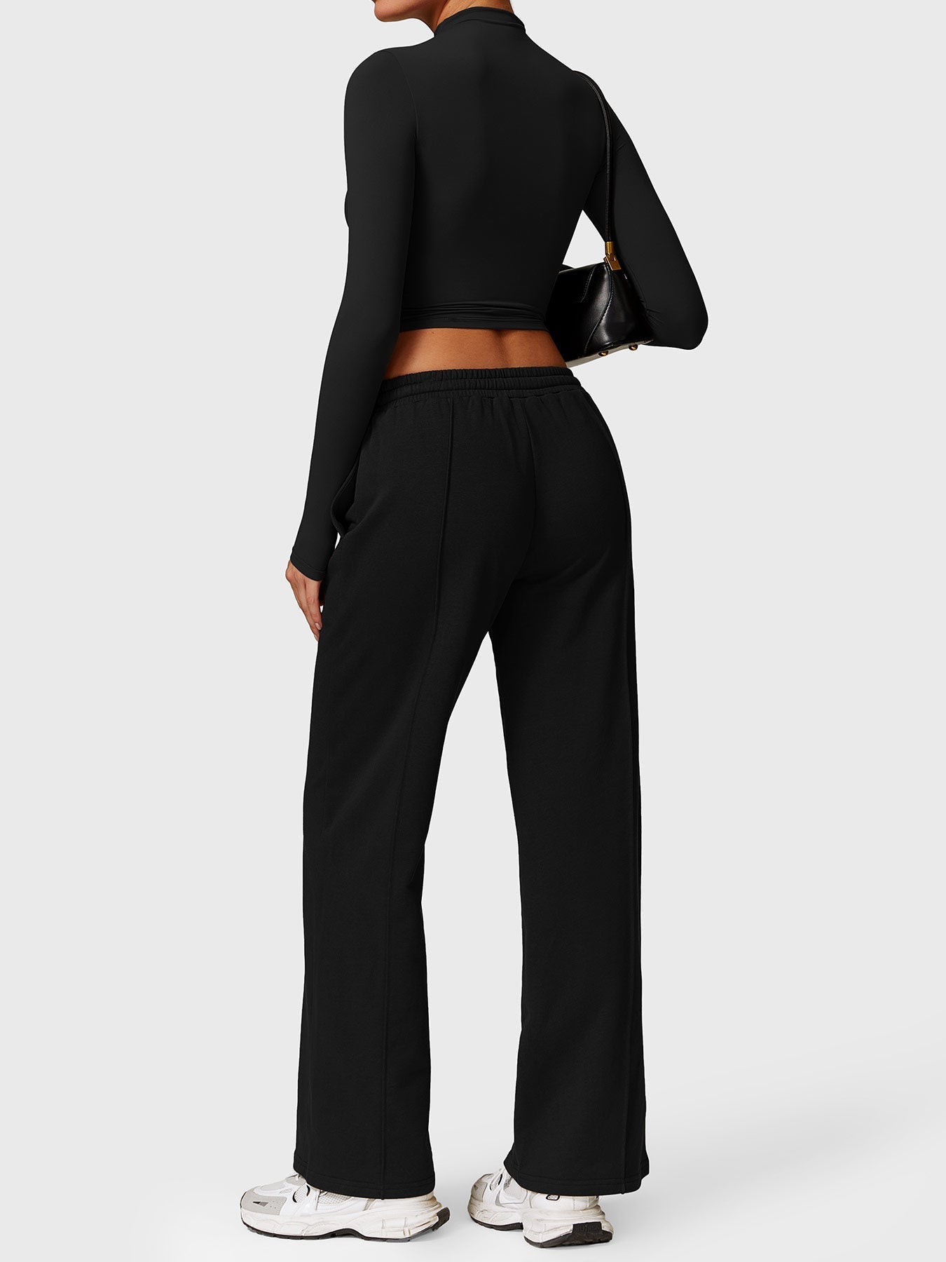 Crop Top z golfem Ironfit Turtle Neck - Ironfit PL