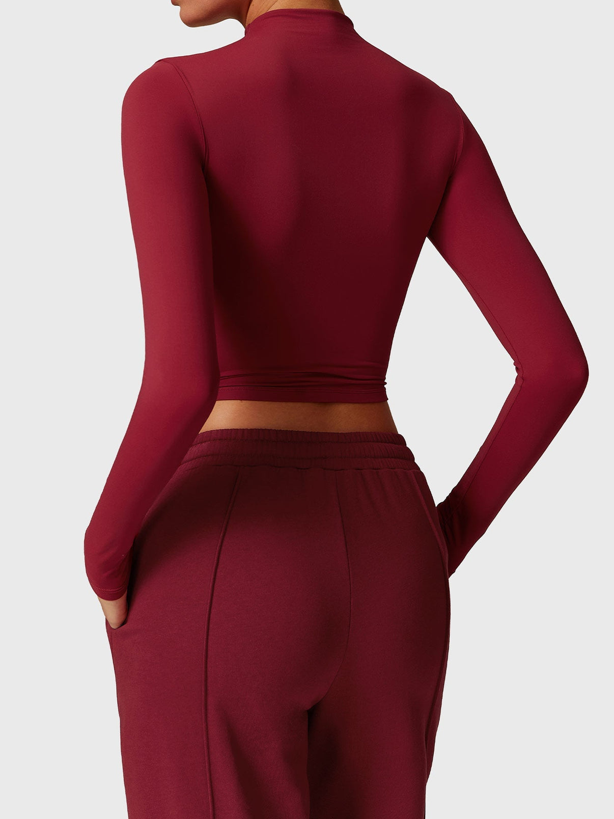 Crop Top z golfem Ironfit Turtle Neck - Ironfit PL