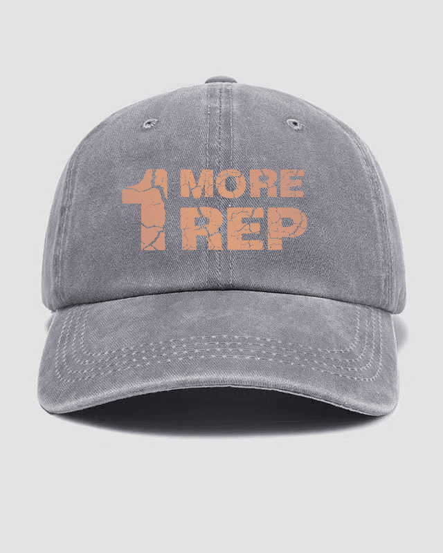 Czapka z daszkiem 1 MORE REP Washed - Ironfit PL