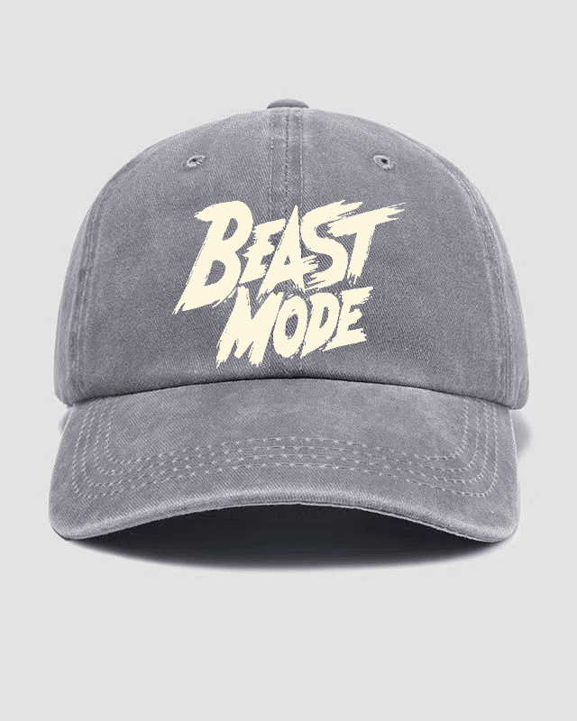 Czapka z daszkiem BEAST MODE Washed - Ironfit PL