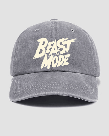 Czapka z daszkiem BEAST MODE Washed - Ironfit PL