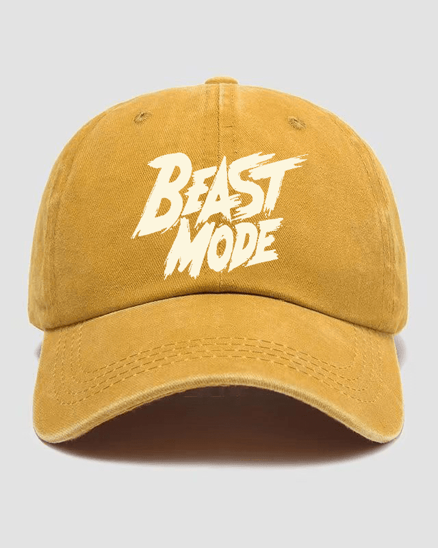 Czapka z daszkiem BEAST MODE Washed - Ironfit PL