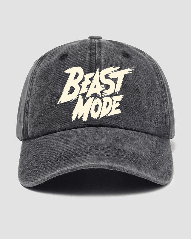 Czapka z daszkiem BEAST MODE Washed - Ironfit PL