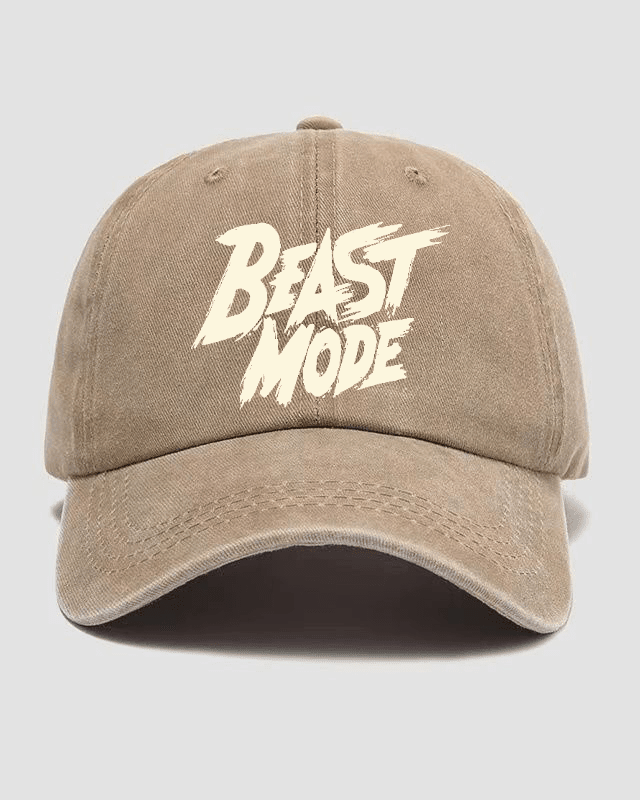 Czapka z daszkiem BEAST MODE Washed - Ironfit PL