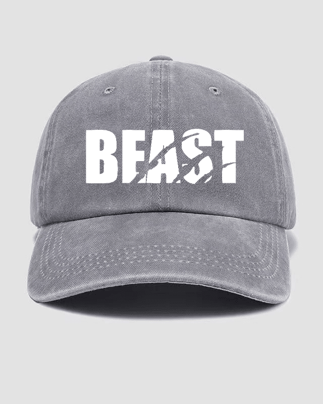 Czapka z daszkiem BEAST Washed - Ironfit PL