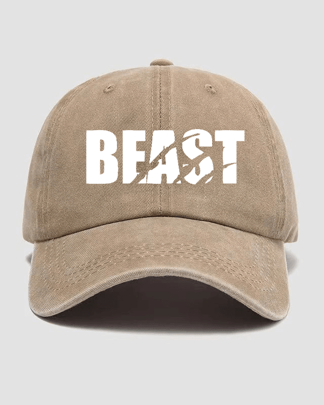 Czapka z daszkiem BEAST Washed - Ironfit PL