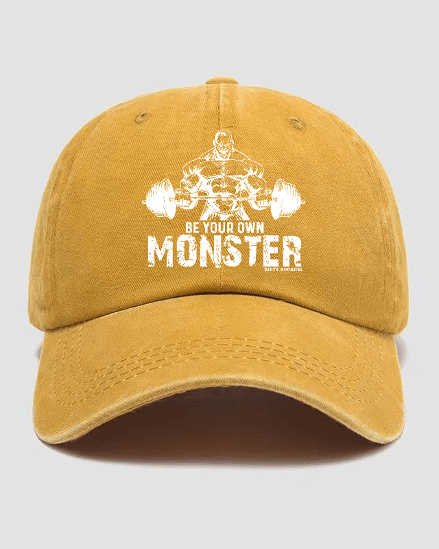 Czapka z daszkiem BY YOUR OWN MONSTER Washed - Ironfit PL
