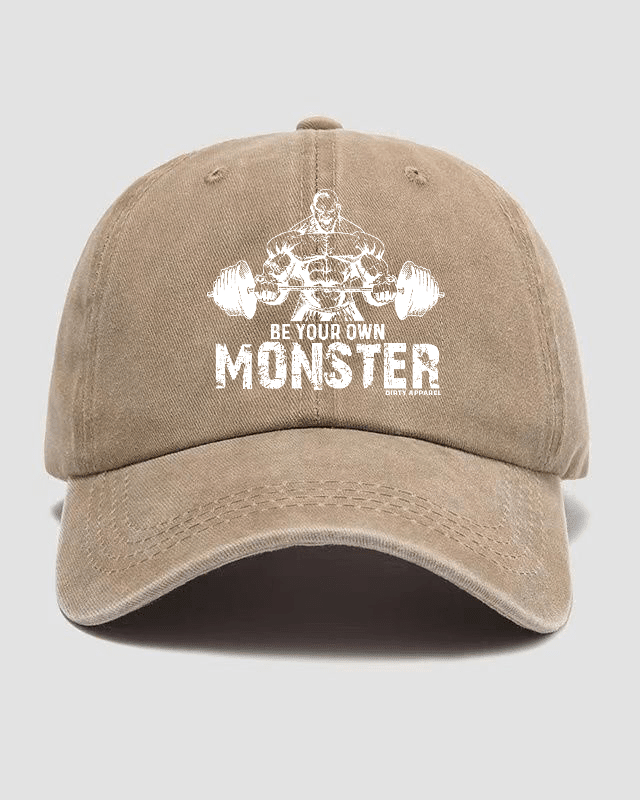 Czapka z daszkiem BY YOUR OWN MONSTER Washed - Ironfit PL