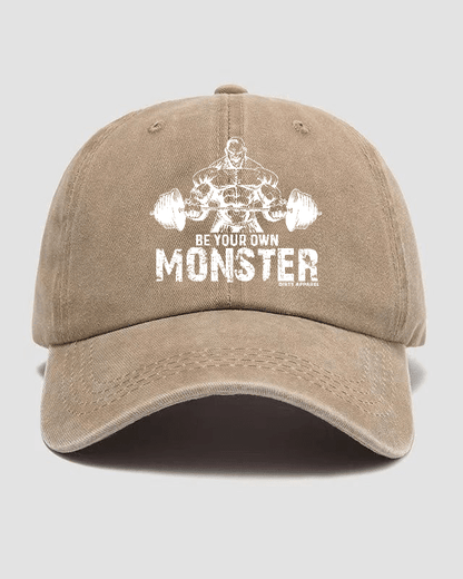 Czapka z daszkiem BY YOUR OWN MONSTER Washed - Ironfit PL