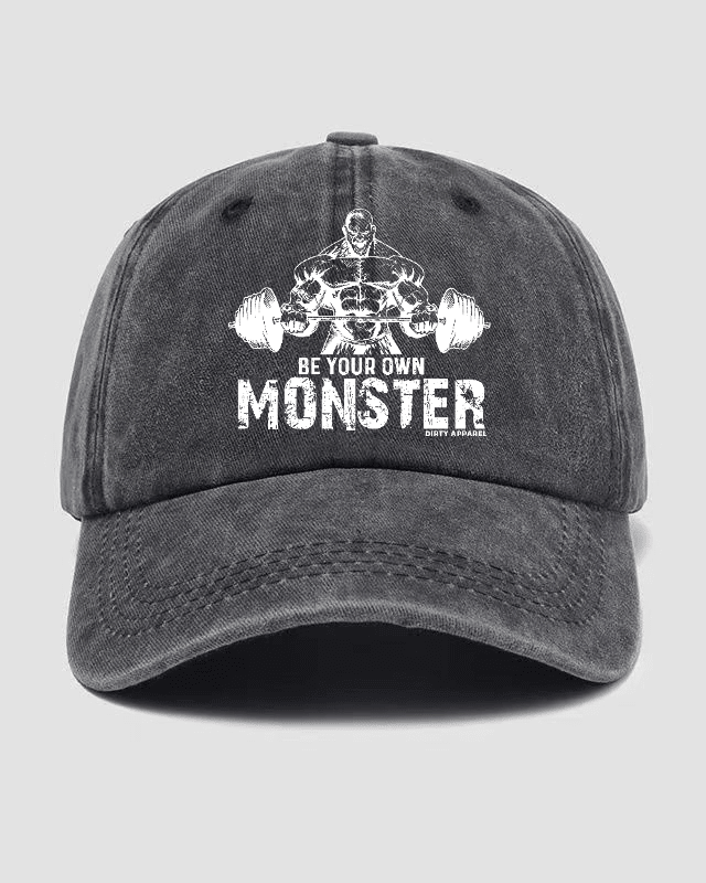Czapka z daszkiem BY YOUR OWN MONSTER Washed - Ironfit PL