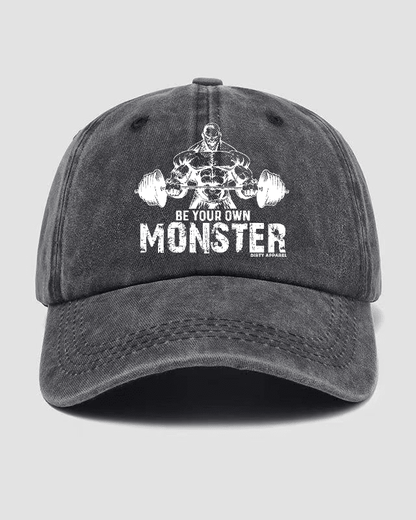 Czapka z daszkiem BY YOUR OWN MONSTER Washed - Ironfit PL