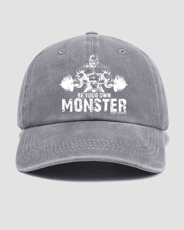 Czapka z daszkiem BY YOUR OWN MONSTER Washed - Ironfit PL