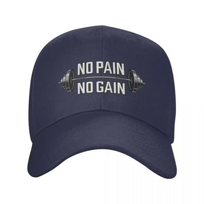 Czapka z daszkiem No Pain No Gain Gym - Ironfit PL