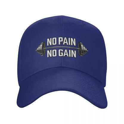 Czapka z daszkiem No Pain No Gain Gym - Ironfit PL