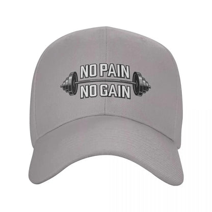 Czapka z daszkiem No Pain No Gain Gym - Ironfit PL