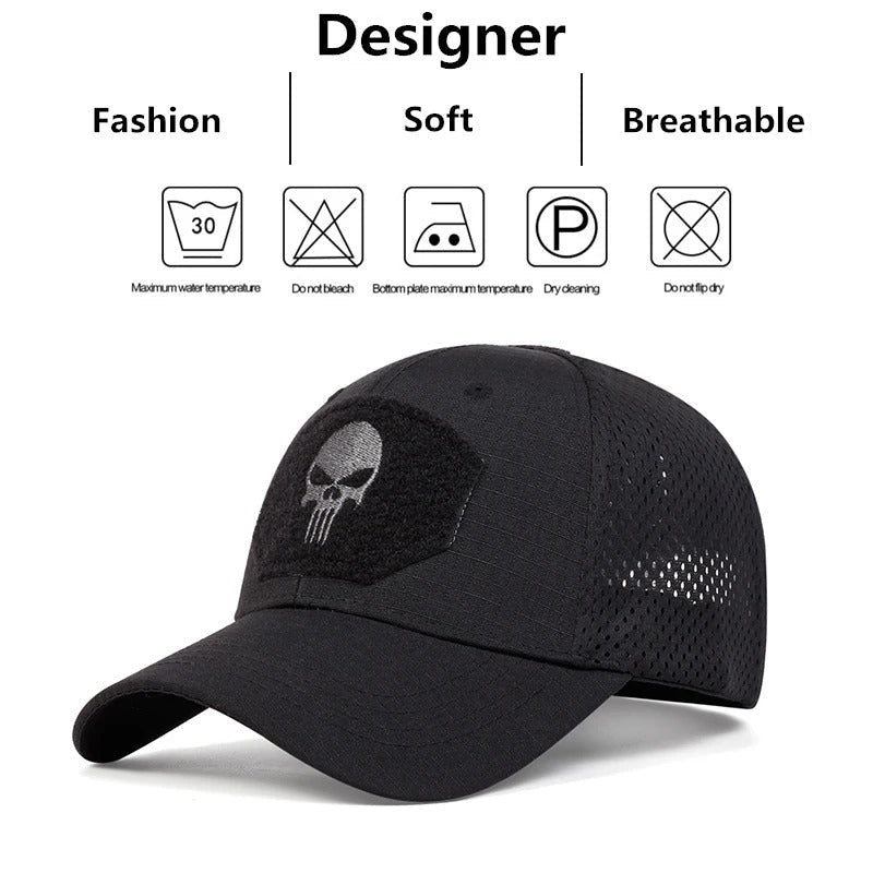 Czapka z daszkiem Punisher Skull - Ironfit PL
