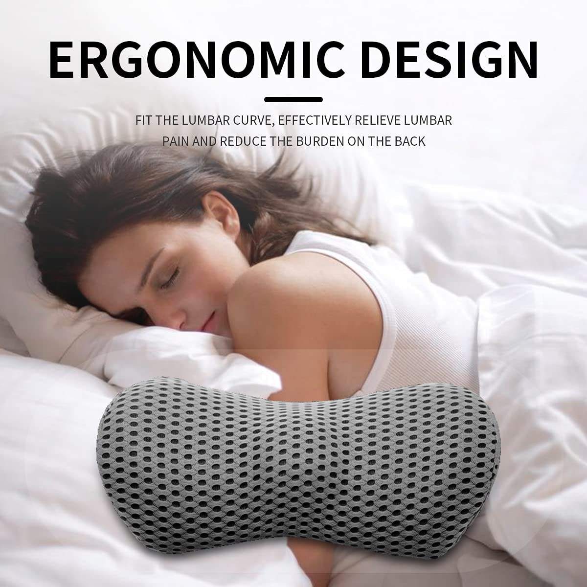 Ergonomiczna poduszka lędźwiowa - Ironfit PL