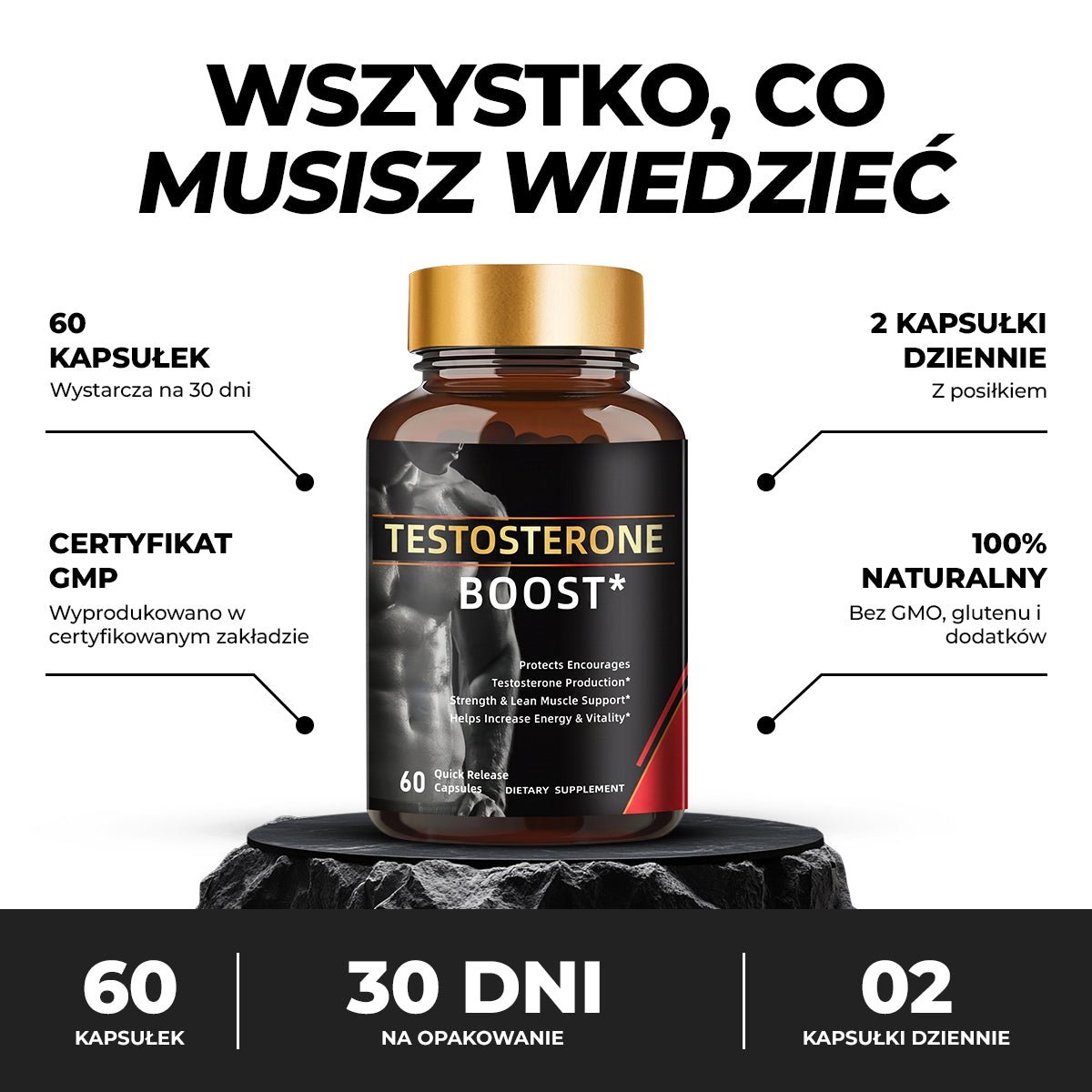 Ironfit Nutriton Testo Boost MAX - Ironfit PL