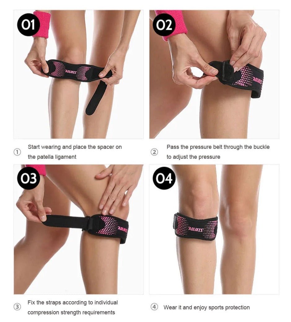 Regulowany stabilizator kolana – Gymfit