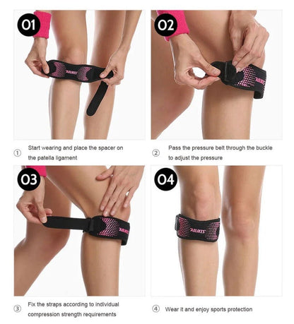 Regulowany stabilizator kolana – Gymfit