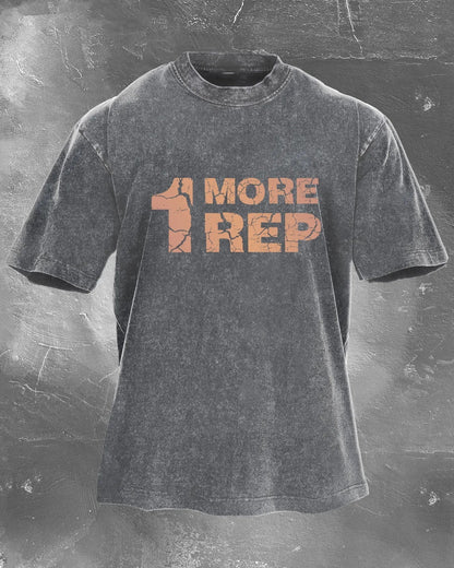 KOSZULKA 1 MORE REP WASHED - Ironfit PL