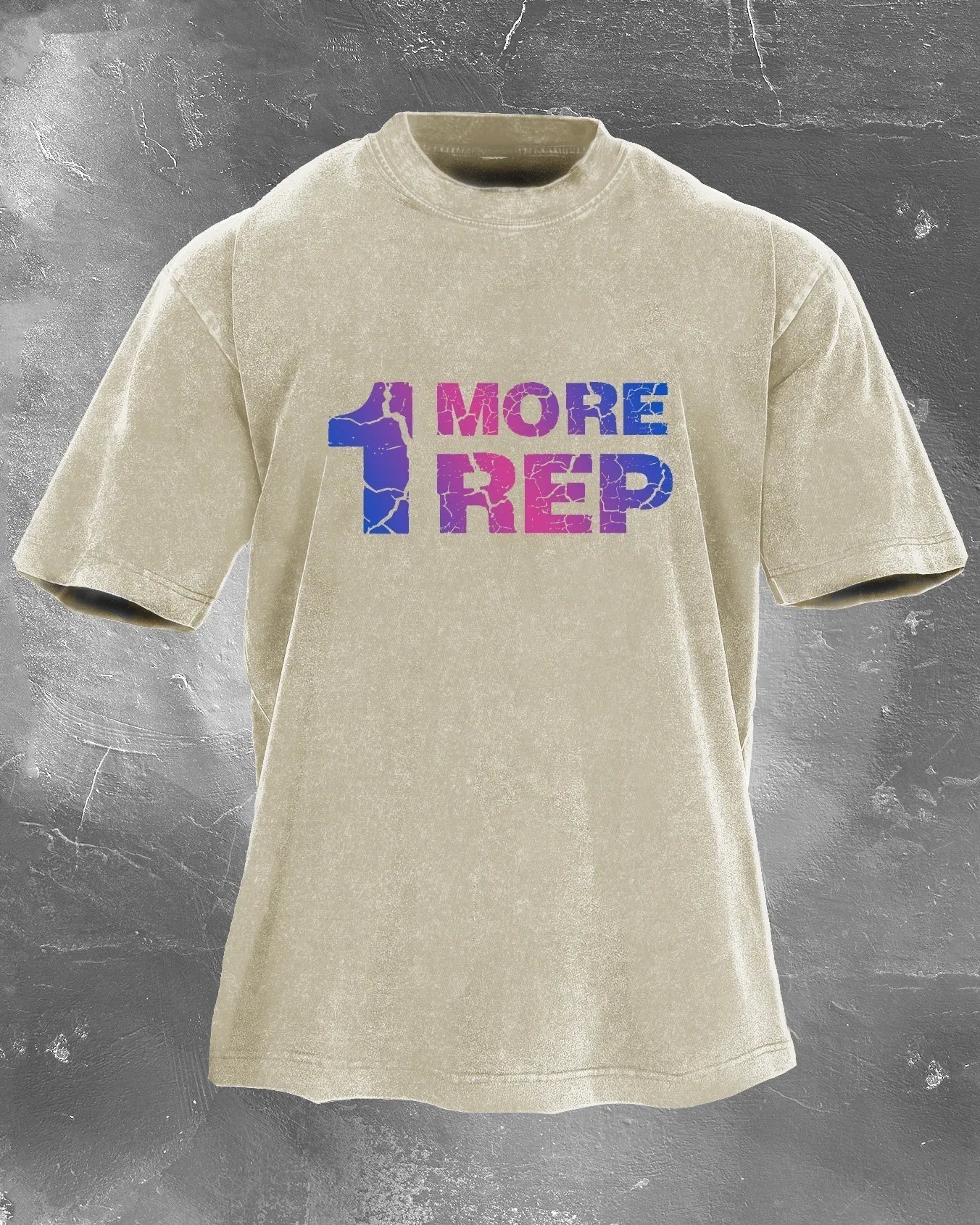 KOSZULKA 1 MORE REP WASHED - Ironfit PL