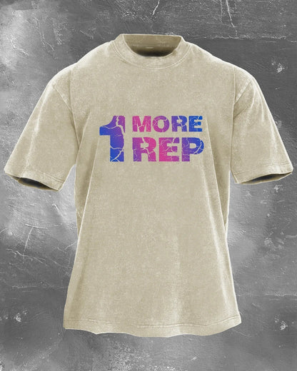 KOSZULKA 1 MORE REP WASHED - Ironfit PL