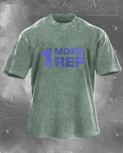 KOSZULKA 1 MORE REP WASHED - Ironfit PL