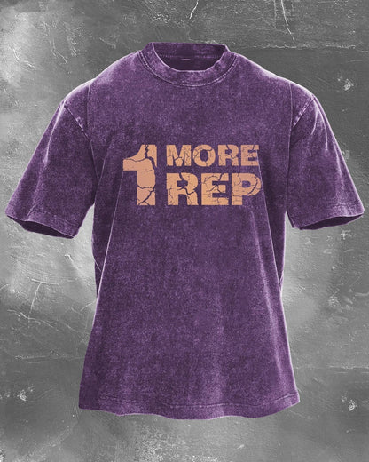 KOSZULKA 1 MORE REP WASHED - Ironfit PL