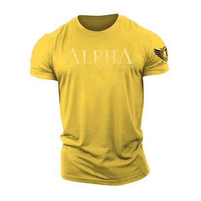 Koszulka ALPHA Gold Spartan Forged - Ironfit PL