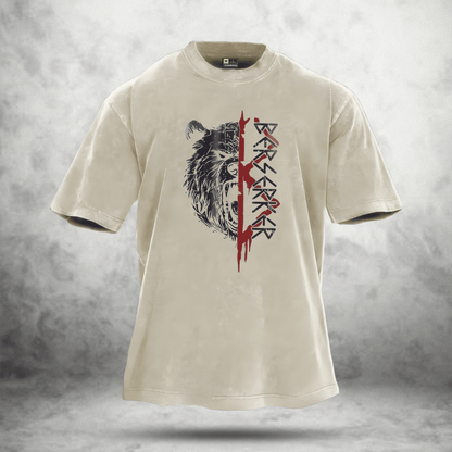 KOSZULKA BEAR RITUAL WASHED - Ironfit PL
