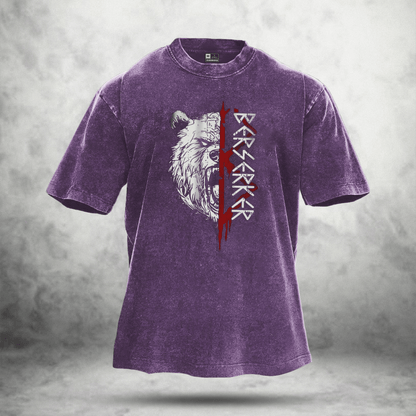 KOSZULKA BEAR RITUAL WASHED - Ironfit PL