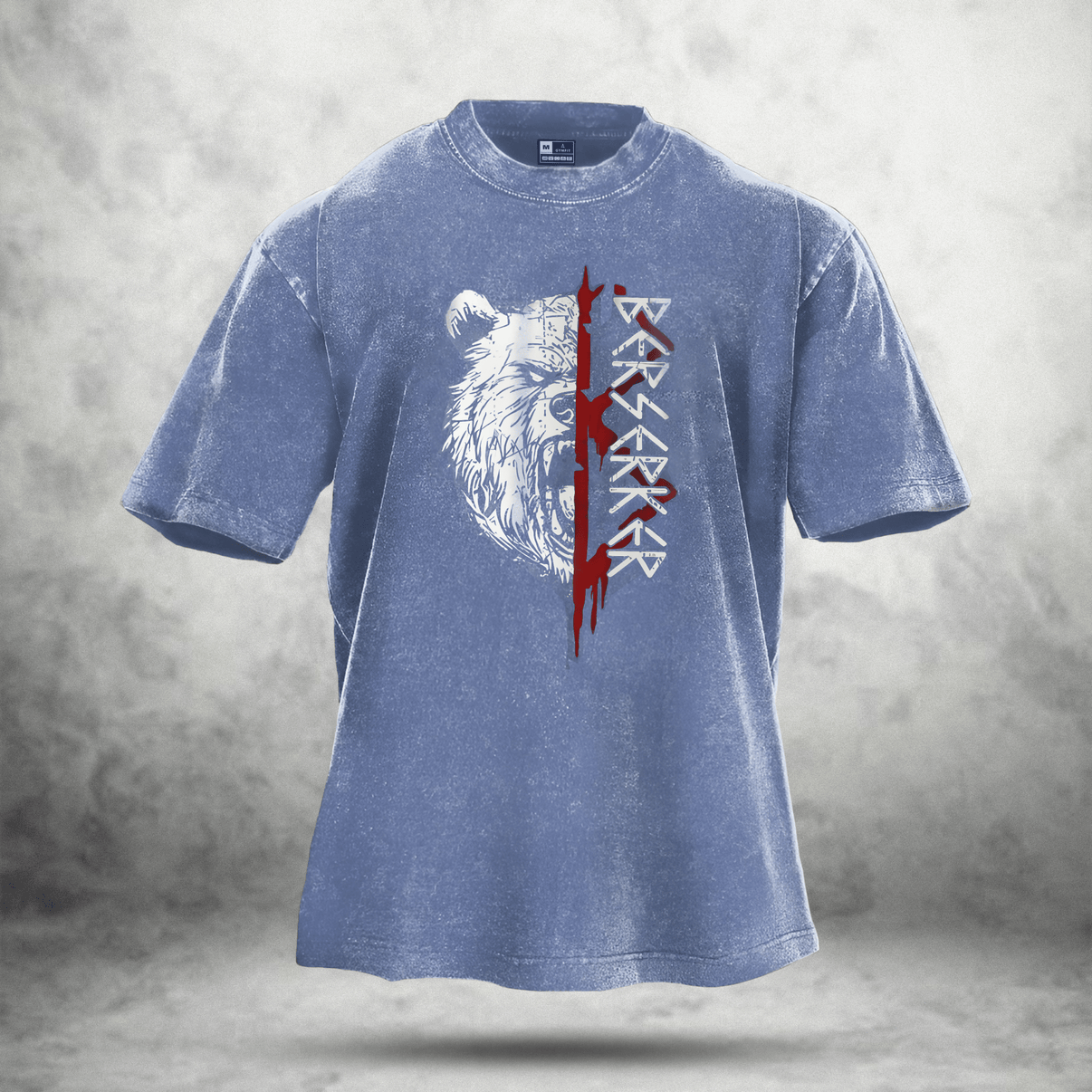 KOSZULKA BEAR RITUAL WASHED - Ironfit PL