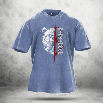 KOSZULKA BEAR RITUAL WASHED - Ironfit PL