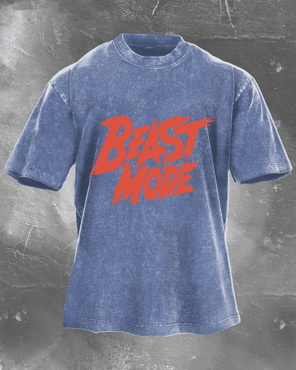 KOSZULKA BEAST MODE WASHED - Ironfit PL