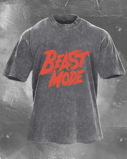 KOSZULKA BEAST MODE WASHED - Ironfit PL