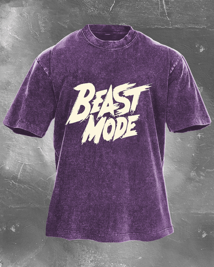 KOSZULKA BEAST MODE WASHED - Ironfit PL