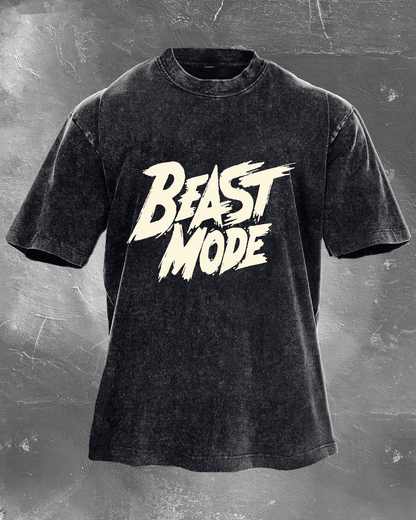 KOSZULKA BEAST MODE WASHED - Ironfit PL