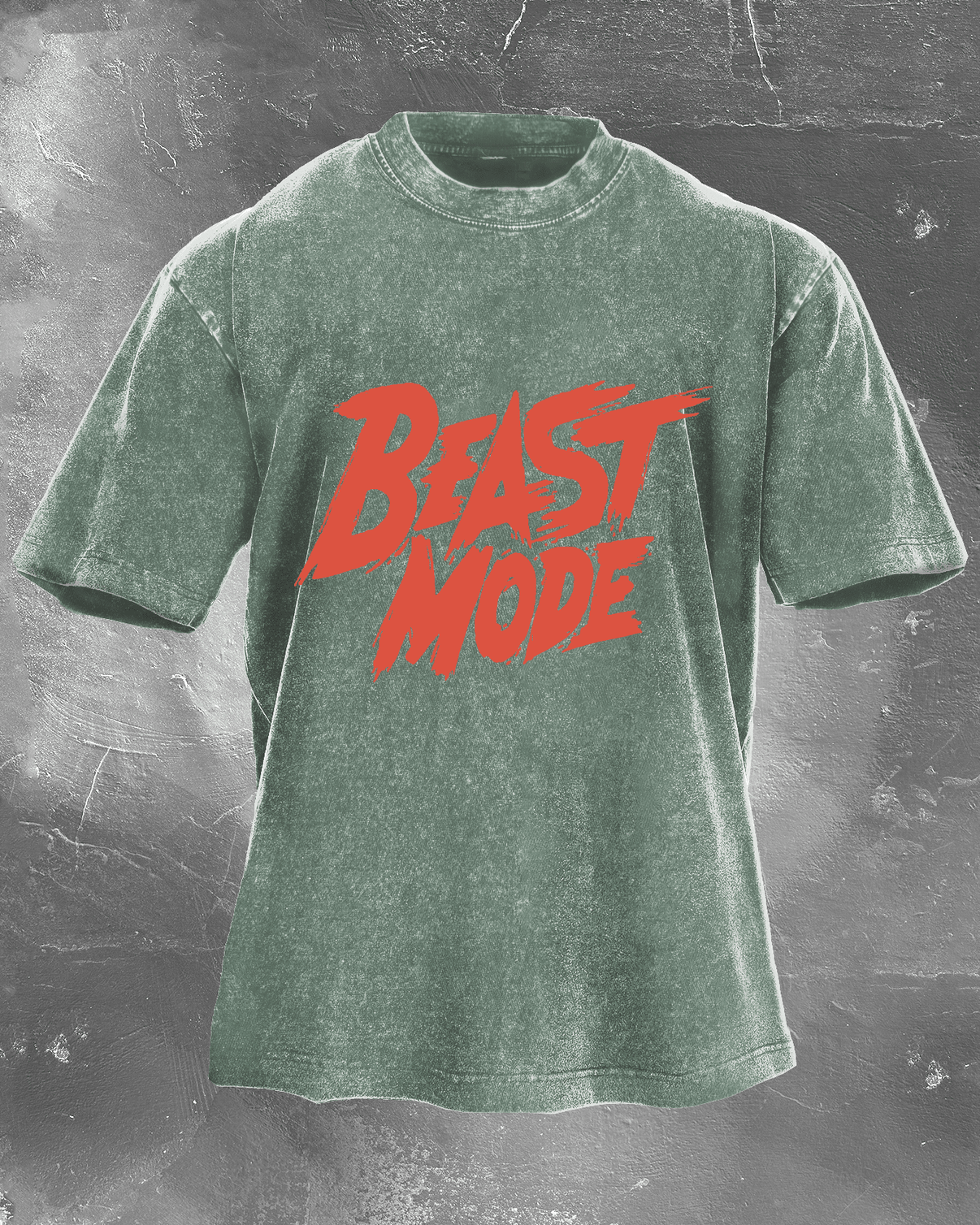 KOSZULKA BEAST MODE WASHED - Ironfit PL