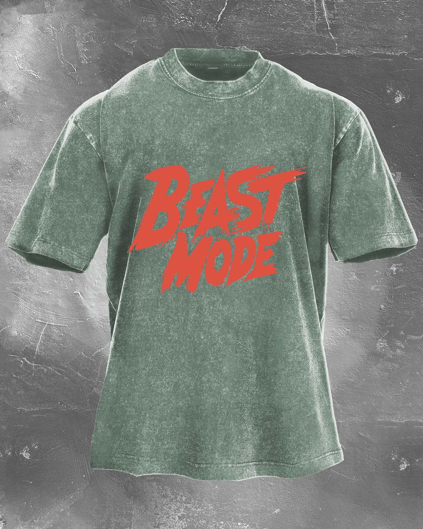 KOSZULKA BEAST MODE WASHED - Ironfit PL