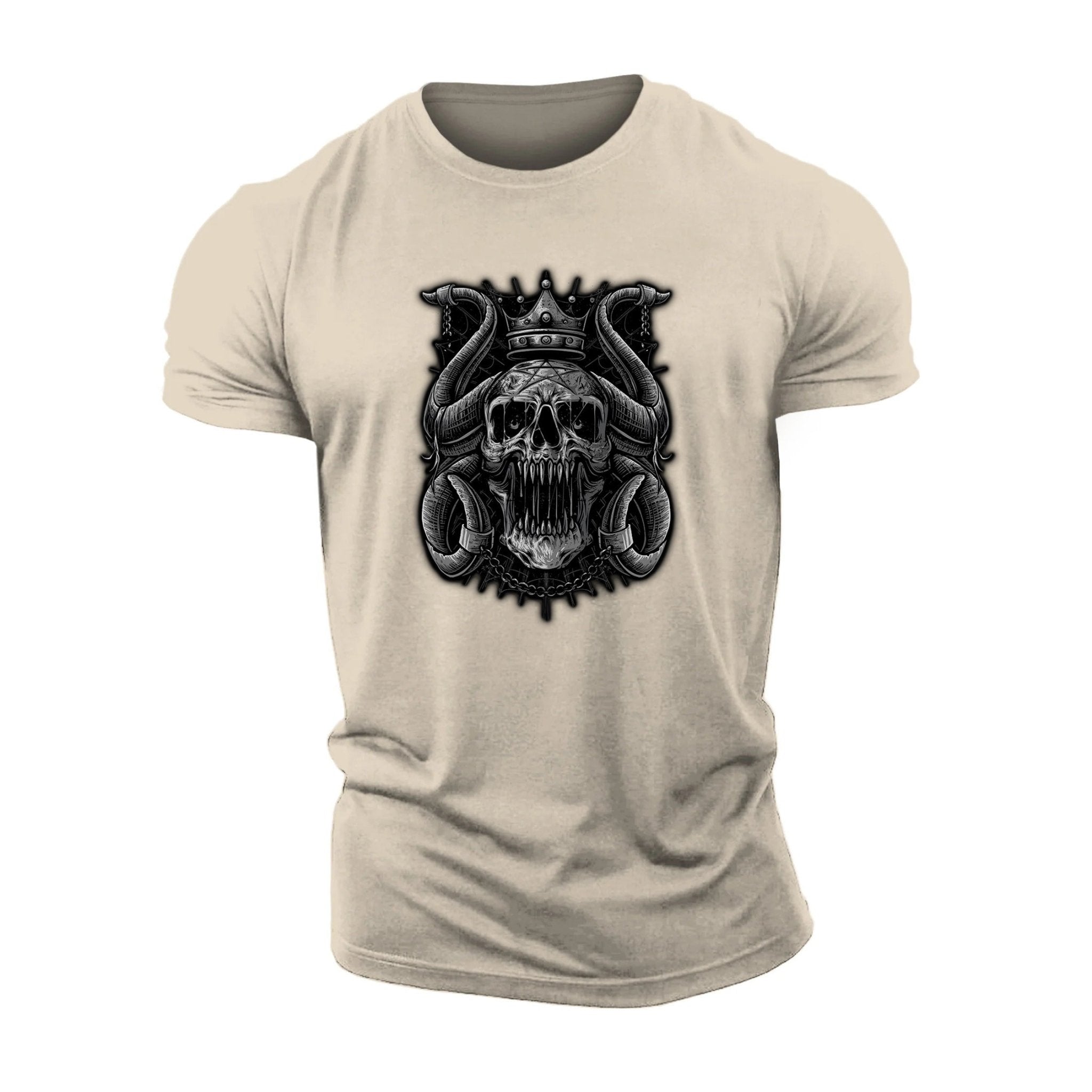 Koszulka Chained Crown Skull - Ironfit PL